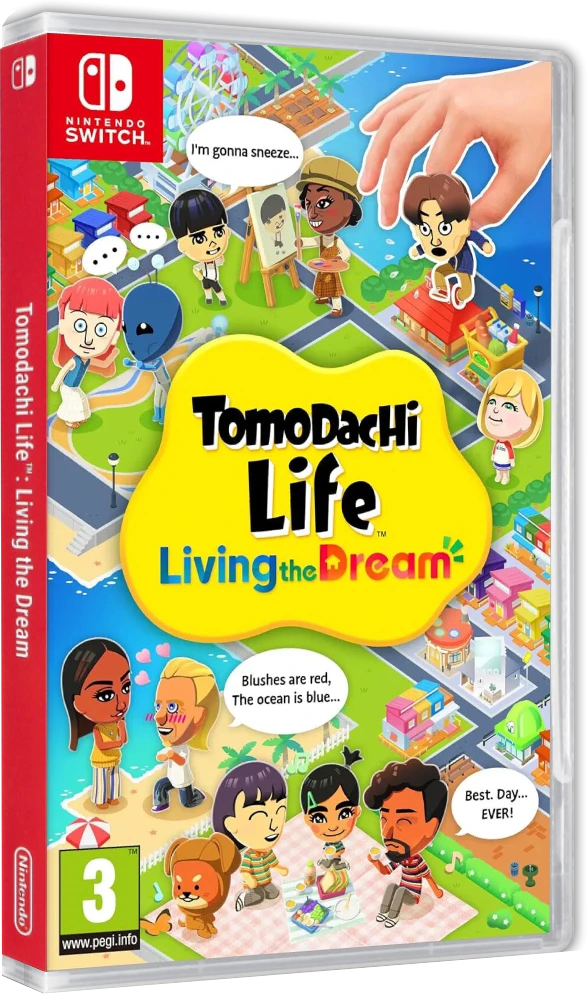 Tomodachi Life: Living The Dream box art