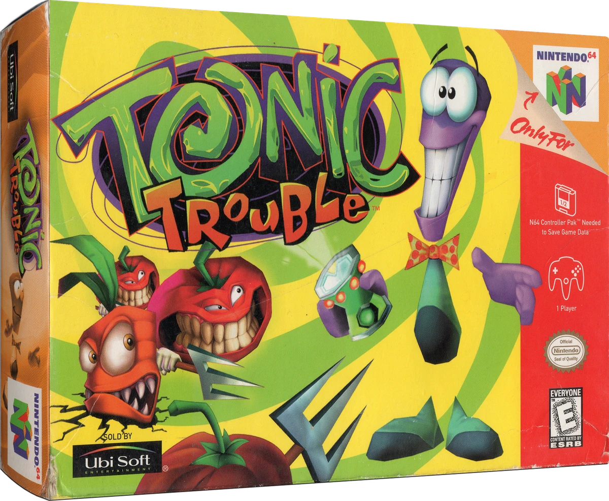 Tonic Trouble box art