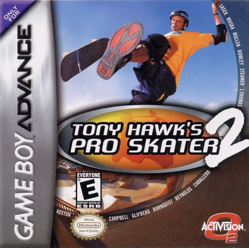 Tony Hawk 2 box art