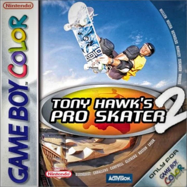 Tony Hawk 2 box art
