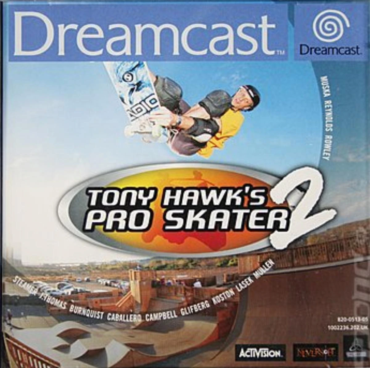 Tony Hawk 2 box art