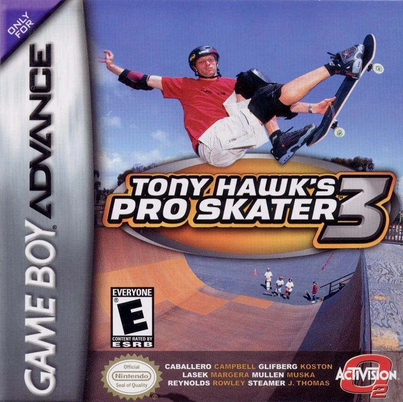 Tony Hawk 3 box art