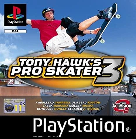 Tony Hawk 3 box art
