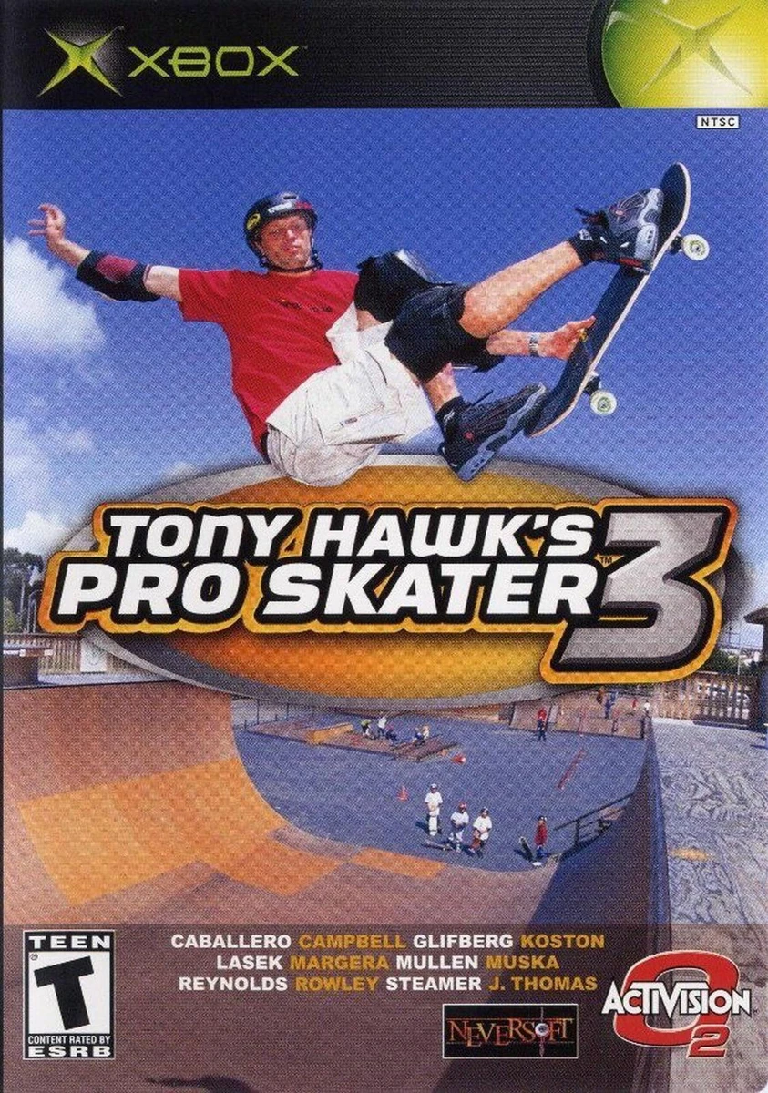Tony Hawk 3 box art