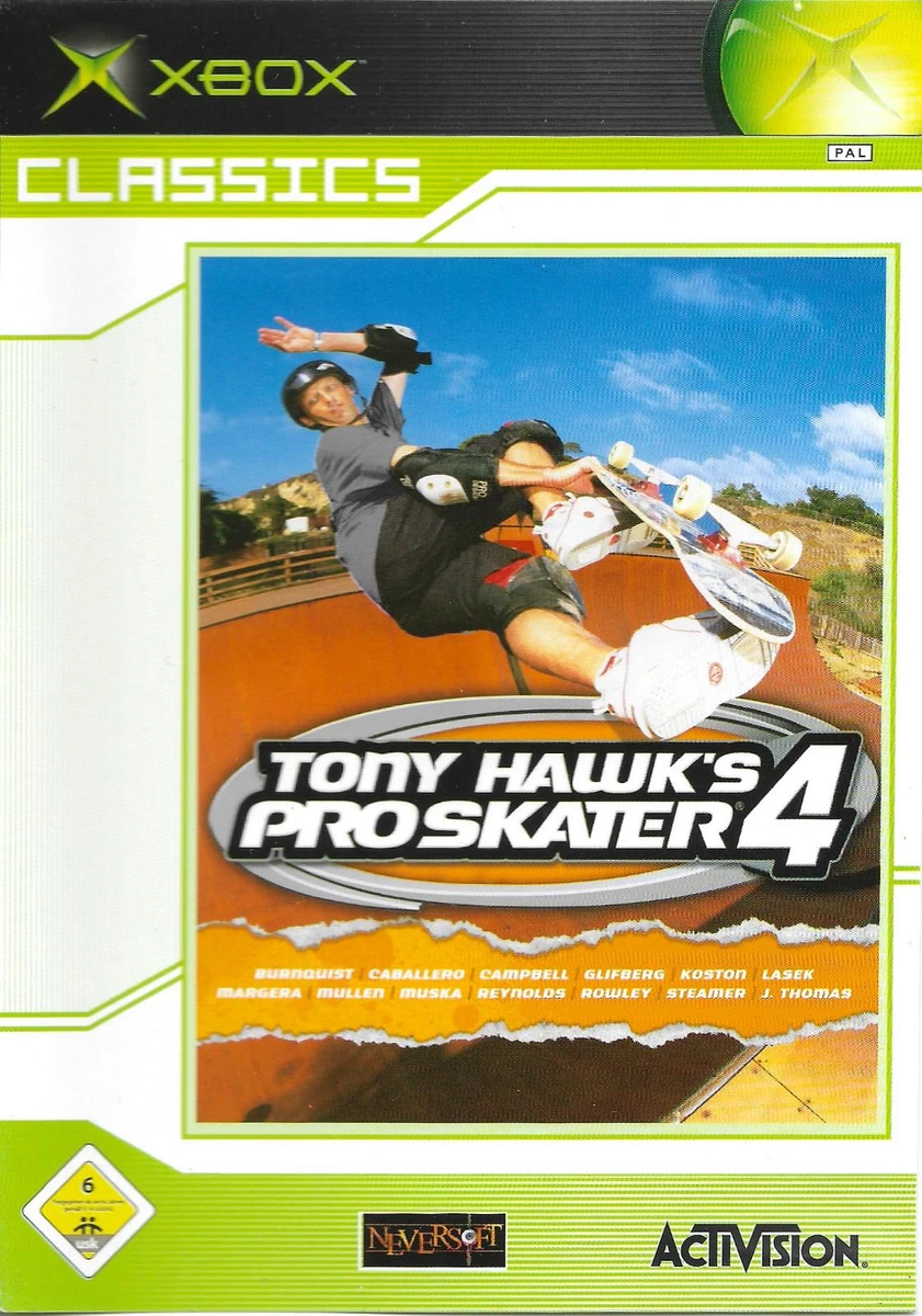 Tony Hawk 4 [Classics] box art