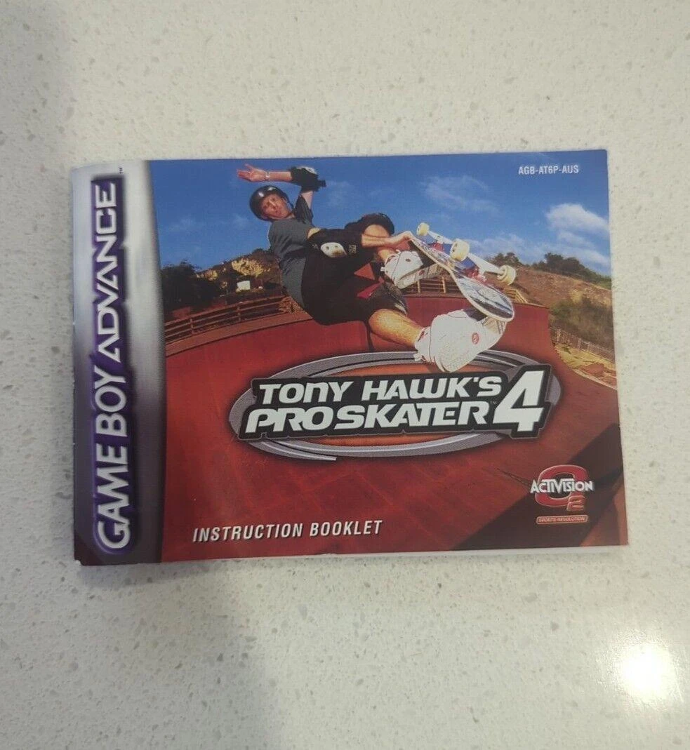 Tony Hawk 4 box art