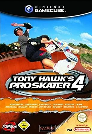 Tony Hawk 4 box art
