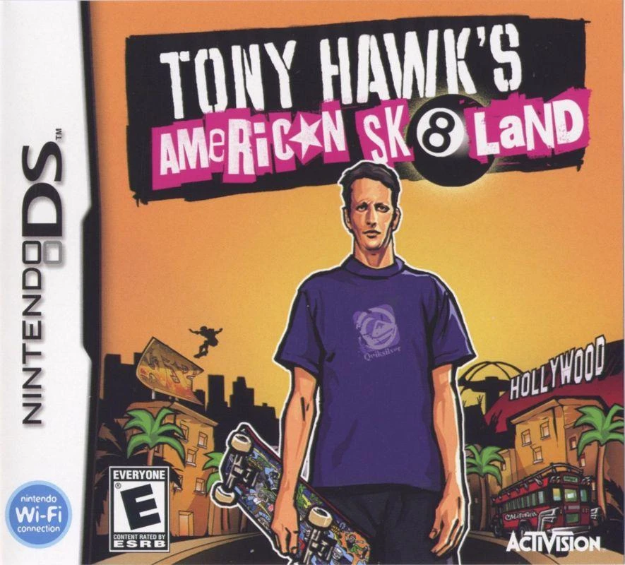 Tony Hawk American Sk8land box art