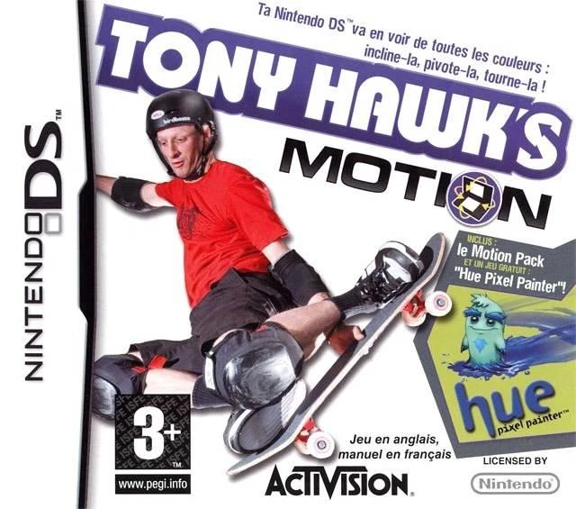 Tony Hawk Motion box art