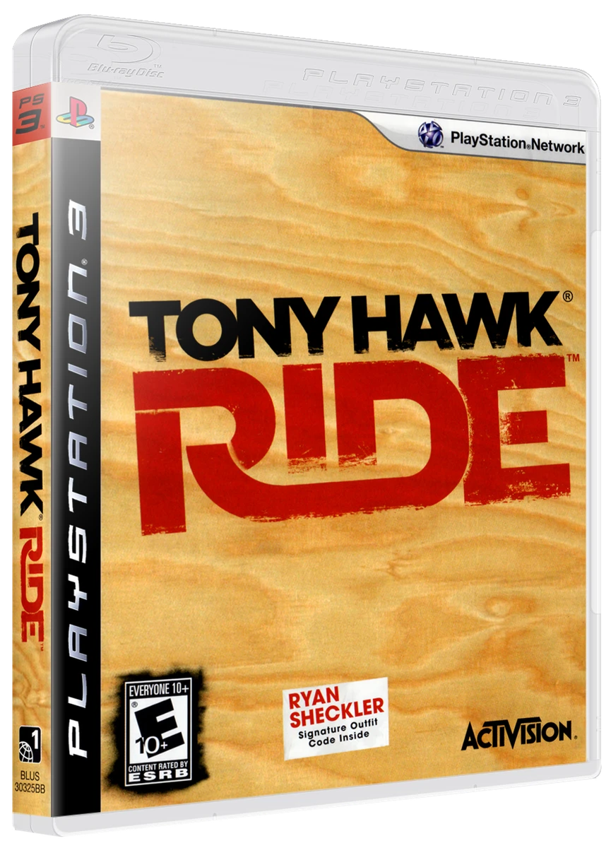 Tony Hawk: Ride box art