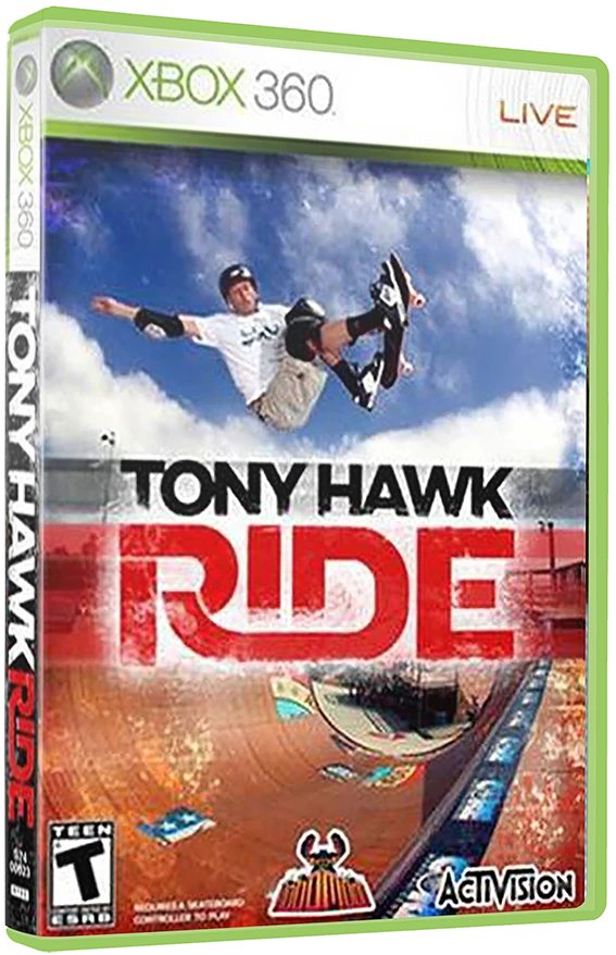 Tony Hawk: Ride box art