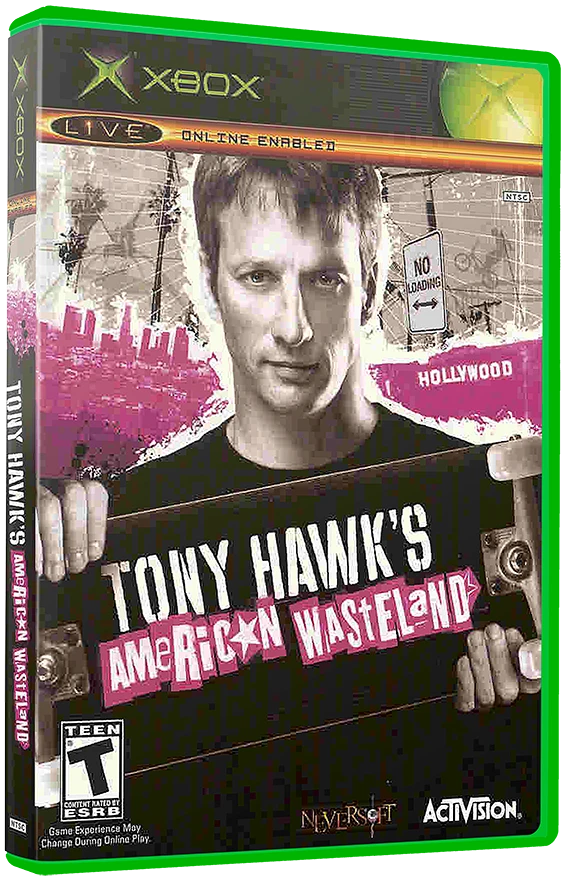 Tony Hawk's American Wasteland [Bonus Urban Cuff Watch Bundle] box art