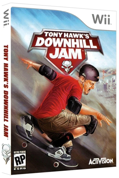 Tony Hawk's Downhill Jam box art