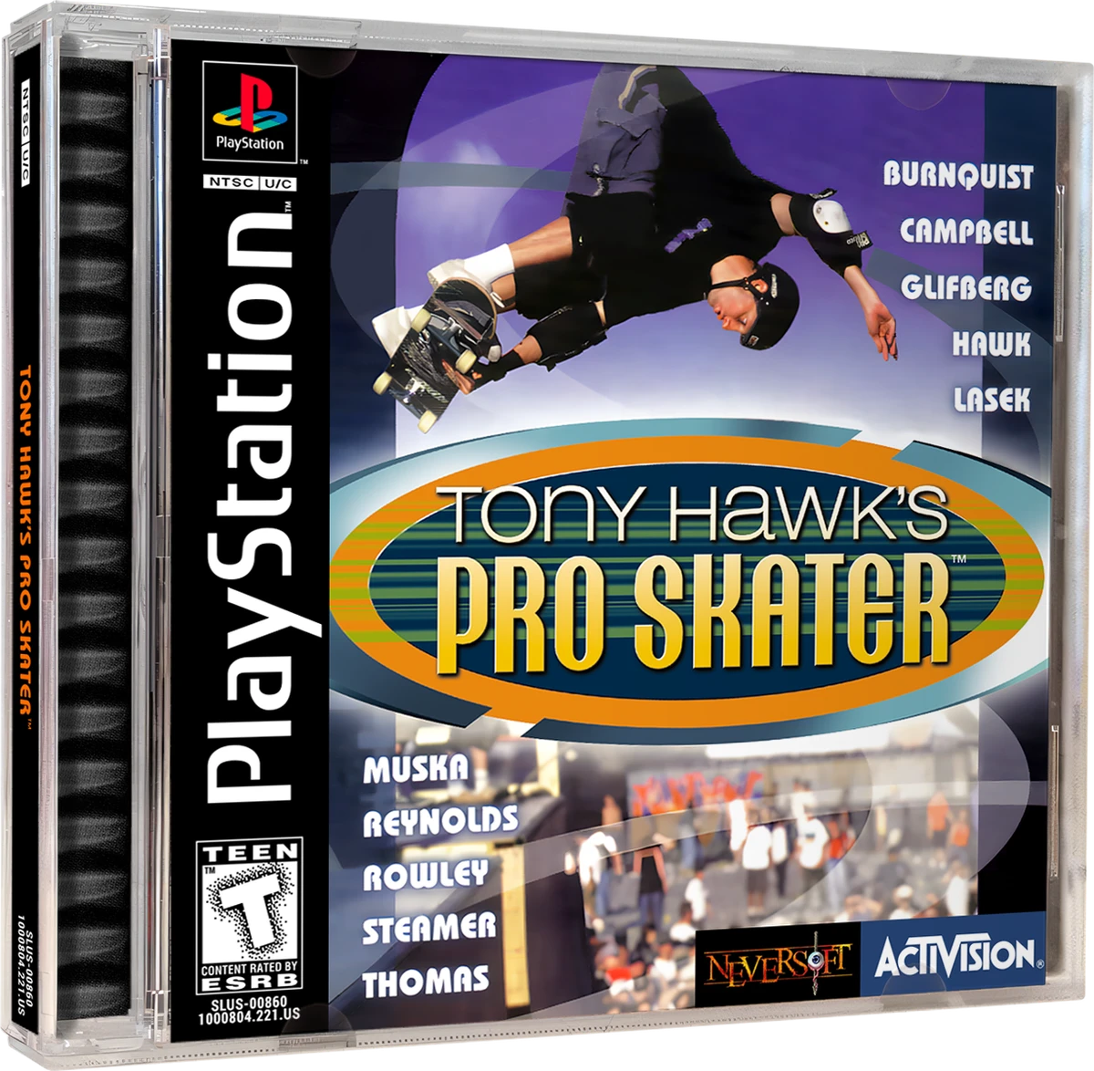 Tony Hawk's Pro Skater box art
