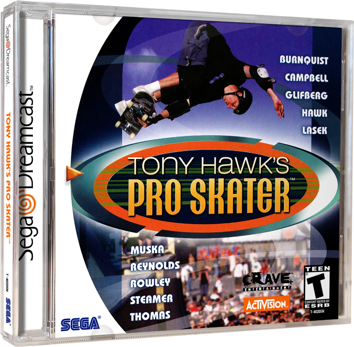 Tony Hawk's Skateboarding box art