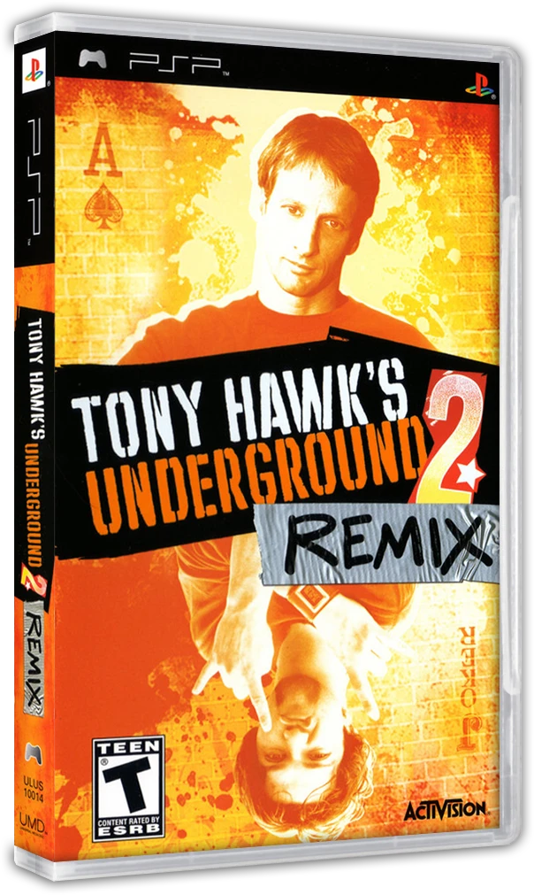 Tony Hawk's Underground 2 Remix box art