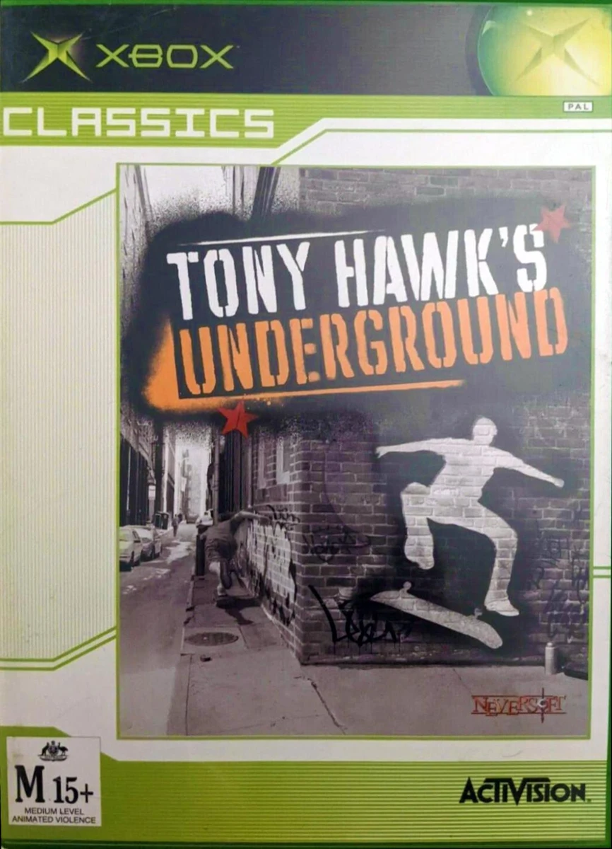 Tony Hawk Underground [Classics] box art