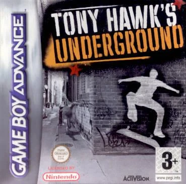 Tony Hawk Underground box art