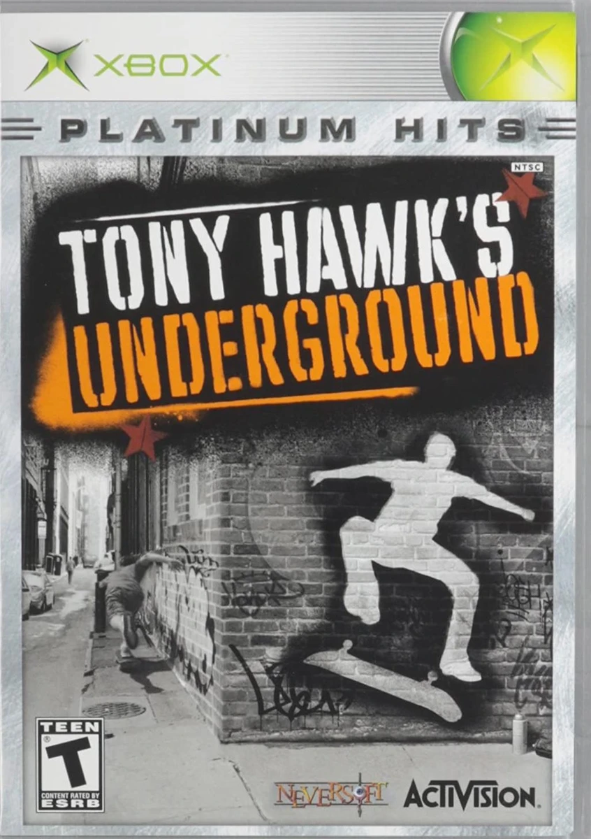 Tony Hawk Underground [Platinum Hits] box art