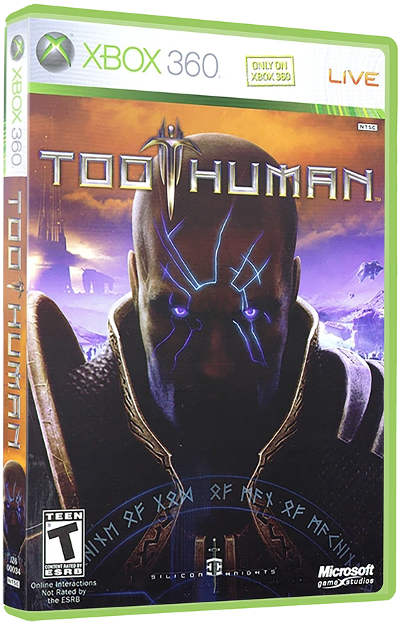 Too Human box art