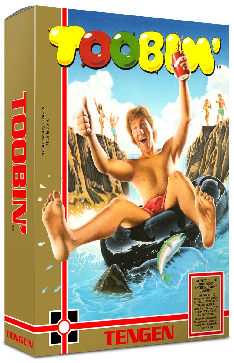 Toobin' box art