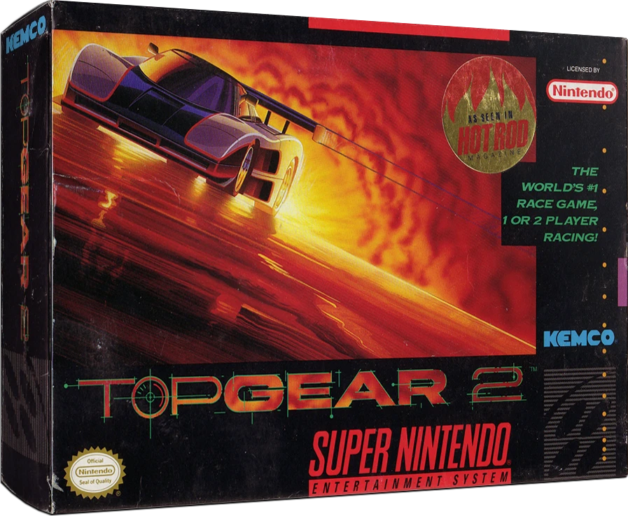 Top Gear 2 box art