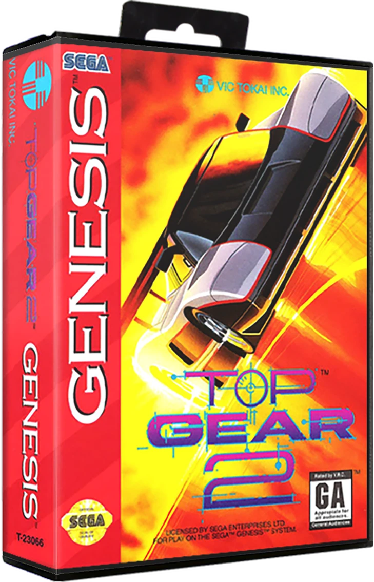Top Gear 2 box art