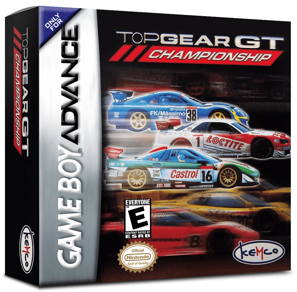 Top Gear GT Championship box art