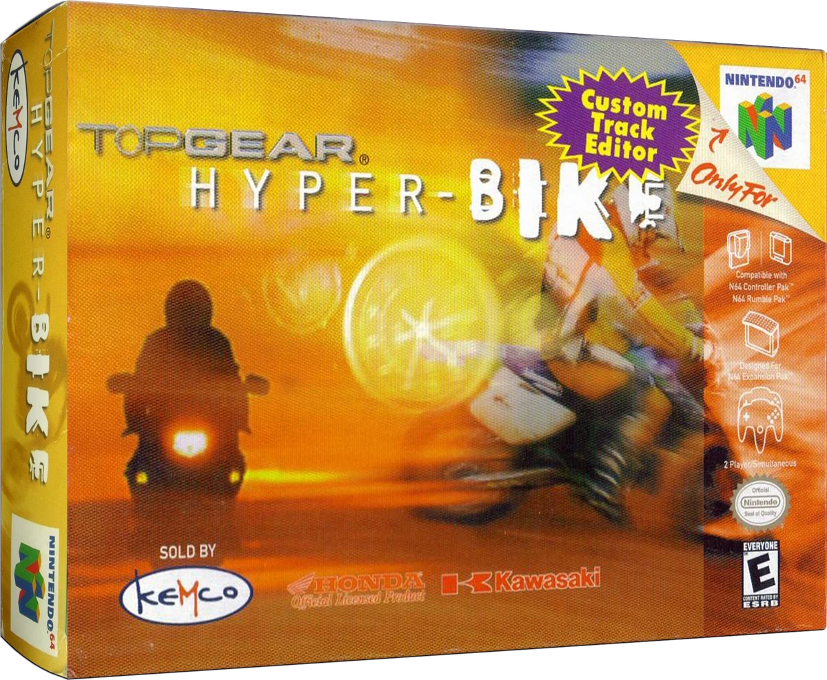 Top Gear Hyper-Bike box art