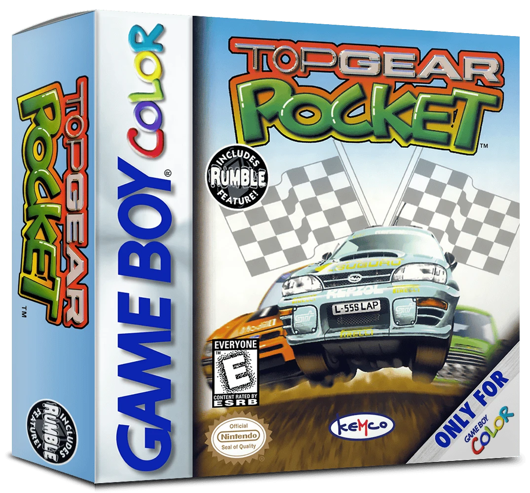 Top Gear Pocket box art