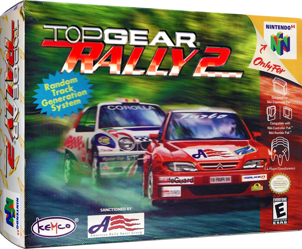 Top Gear Rally 2 box art