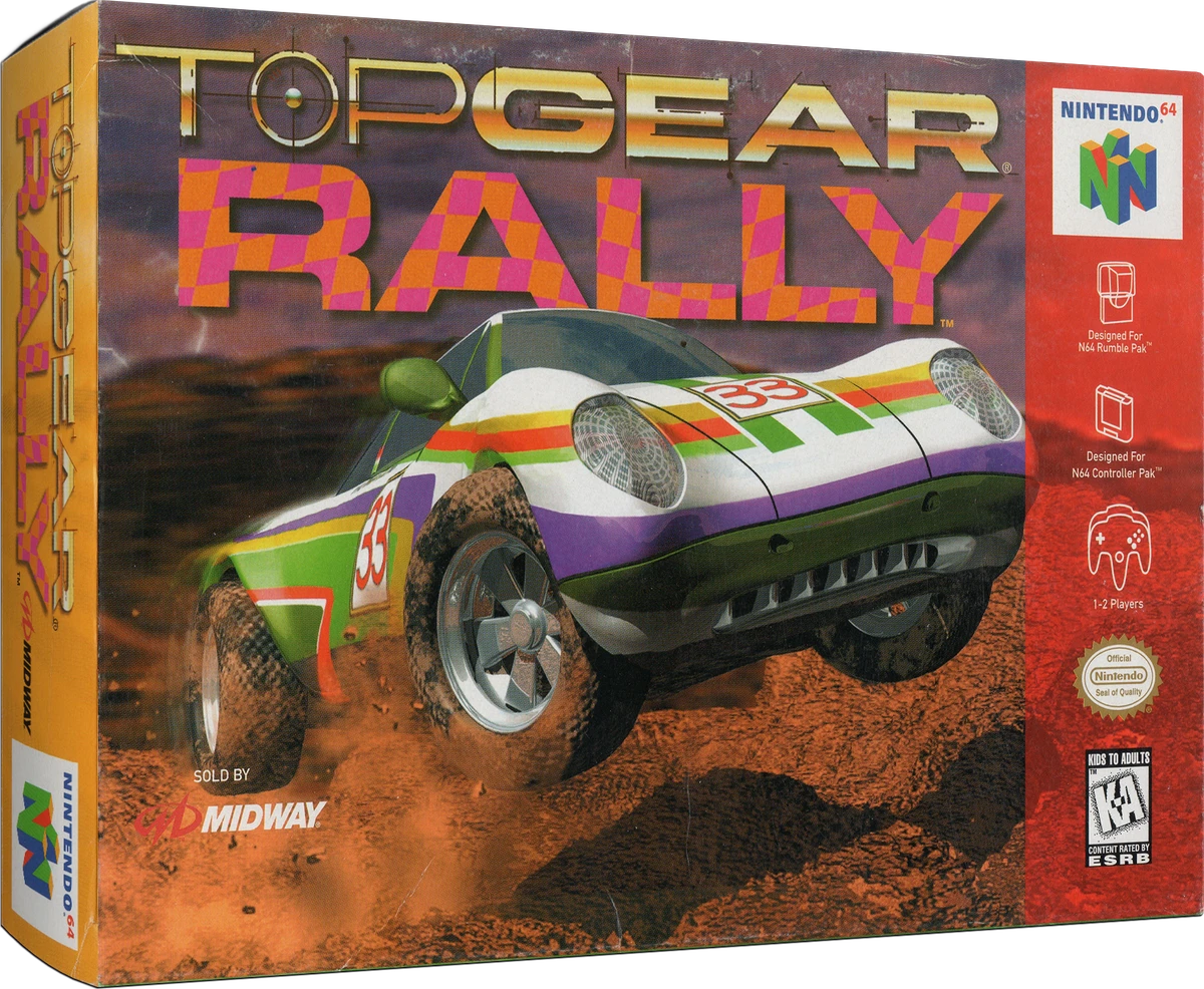 Top Gear Rally box art