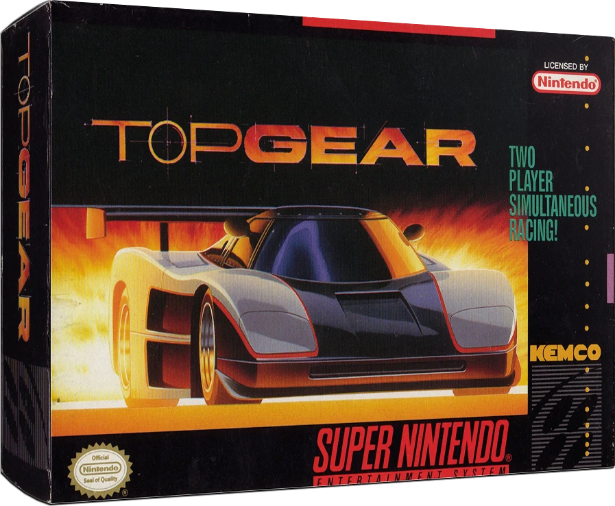 Top Gear box art