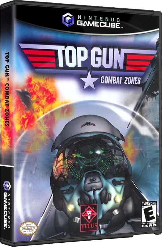 Top Gun Combat Zones box art