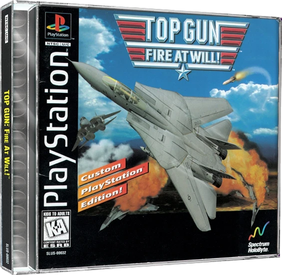 Top Gun Fire at Will box art