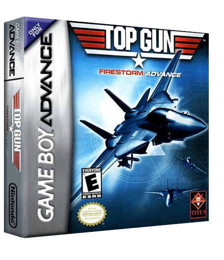 Top Gun: Firestorm Advance box art