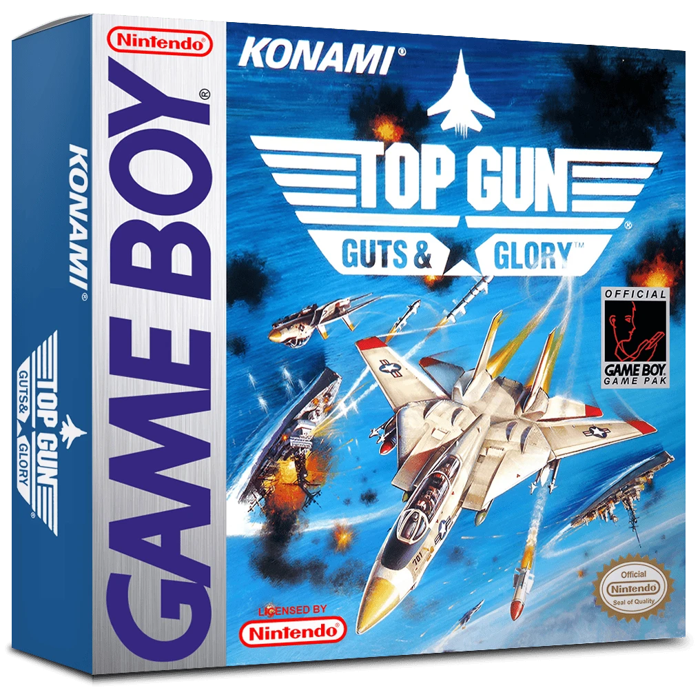 Top Gun: Guts and Glory box art