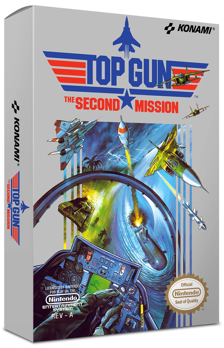 Top Gun The Second Mission box art