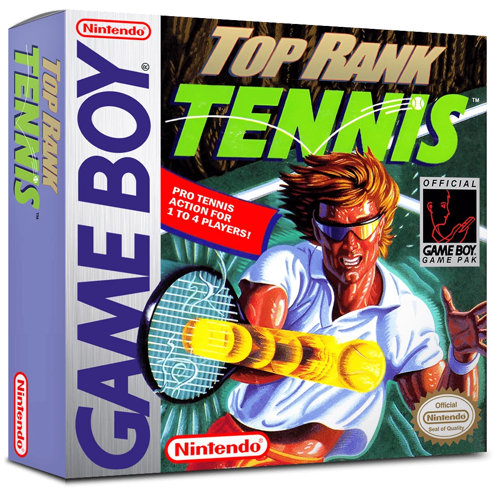 Top Rank Tennis box art