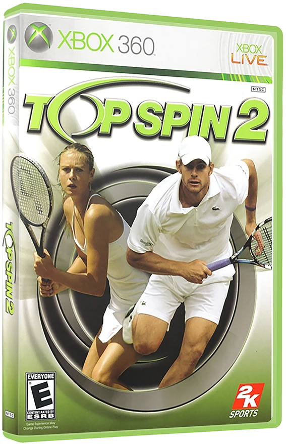 Top Spin 2 box art