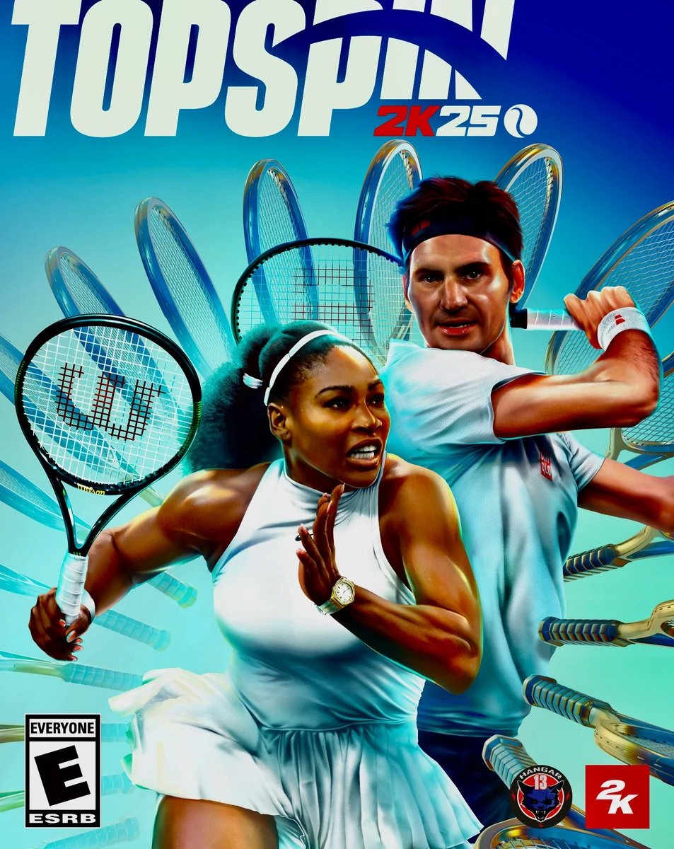 Top Spin 2K25 box art