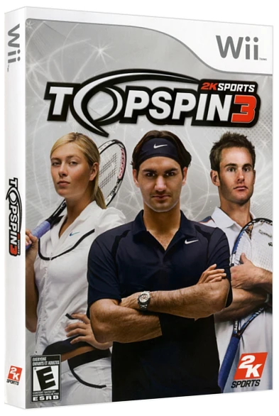 Top Spin 3 box art