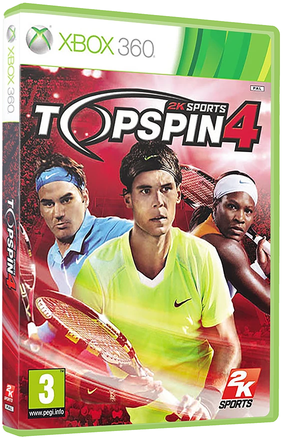 Top Spin 4 box art