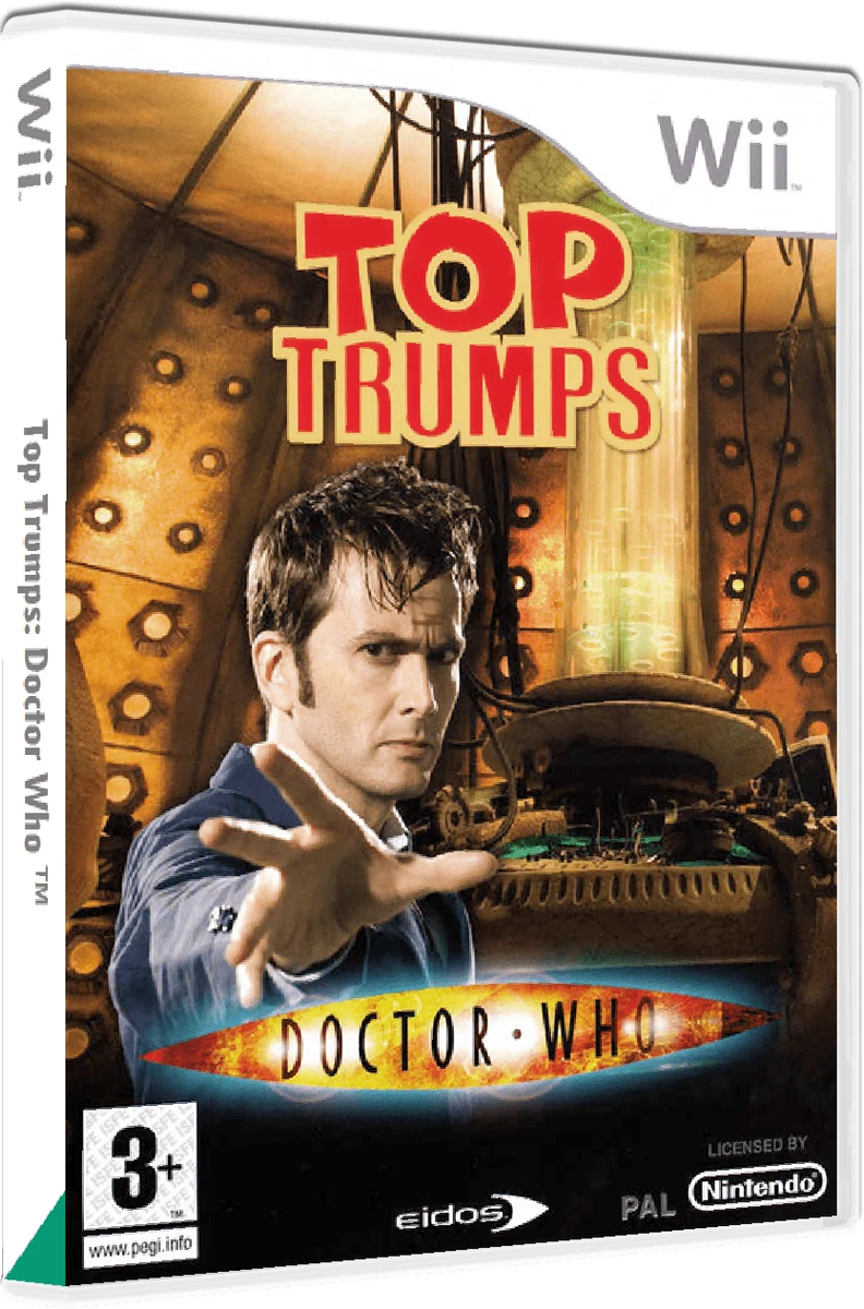 Top Trumps: Doctor Who box art