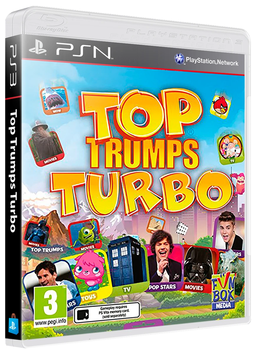 Top Trumps Turbo box art
