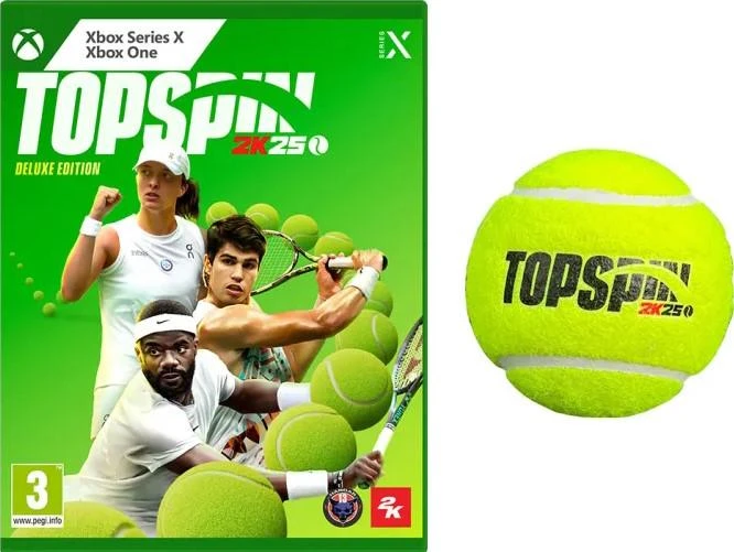 TopSpin 2K25 [Deluxe Edition] box art