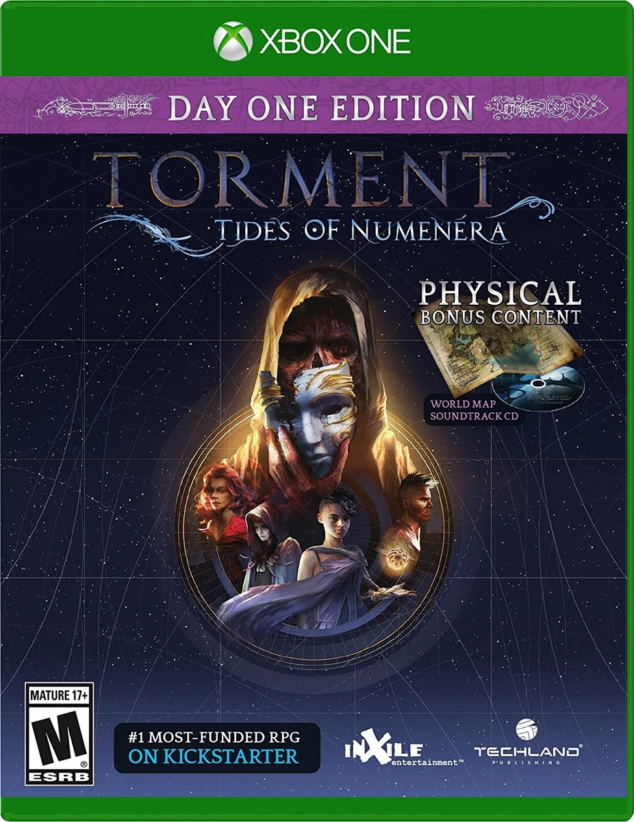 Torment: Tides Of Numenera box art