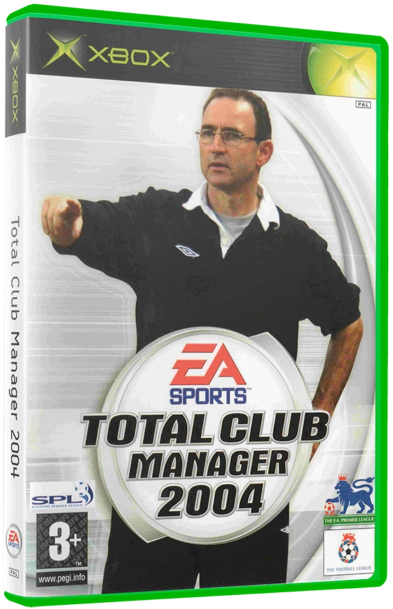 Total club manager 2004 box art