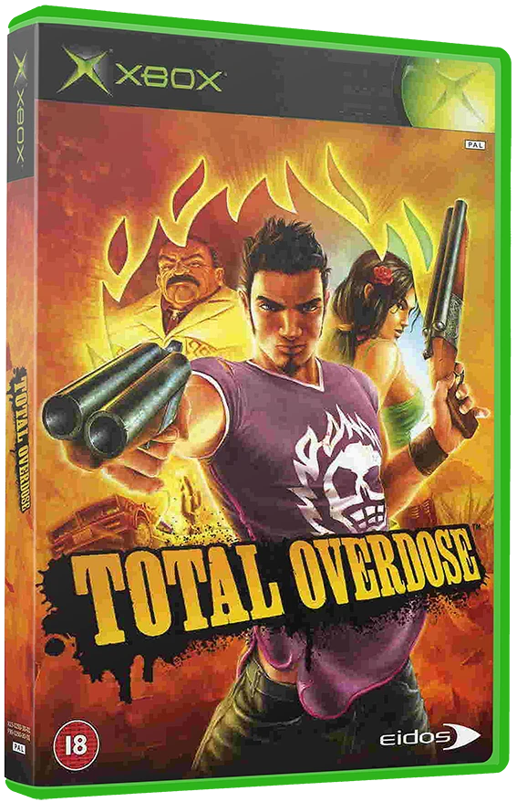 Total Overdose A Gunslinger's Tale in Mexico box art