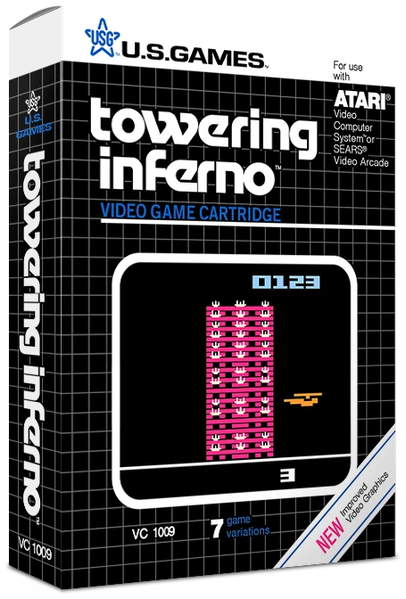 Towering Inferno box art